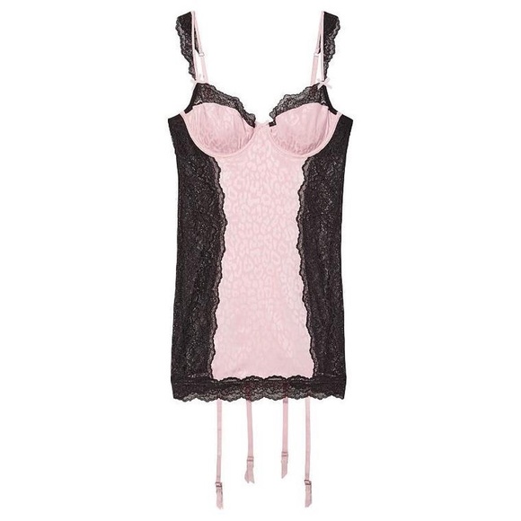 Victoria's Secret Other - Pink Leopard VS Slip Dress
